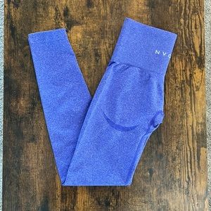 XS NVGTN Electric Blue Contour Seamless Leggings